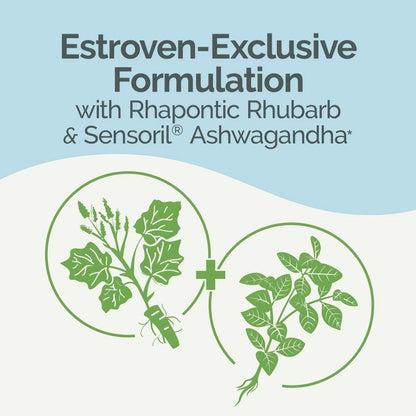 Estroven Complete + Ashwagandha Menopause Relief Supplement for 2 Pack